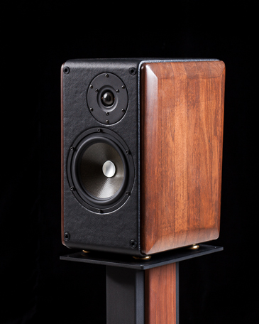 2 way stand-mount speaker system on stand - High-Fidelity speaker system