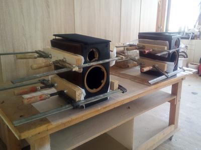 Loudspeakers cabinet assembling - DIY Loudspeakers