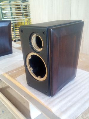 Lana Iuvenis assembled cabinet - DIY Loudspeaker projects