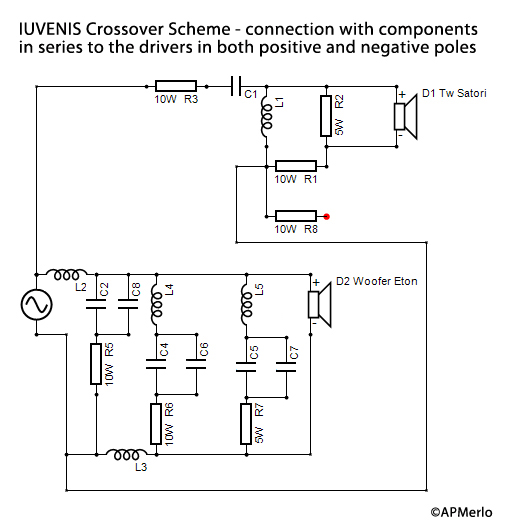 DIY Croosover Scheme- Loudspeaker project